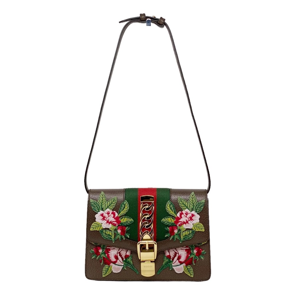 ❌SOLD❌Gucci Embroidered Sylvie Clutch Belt Bag - Picture 11 of 14